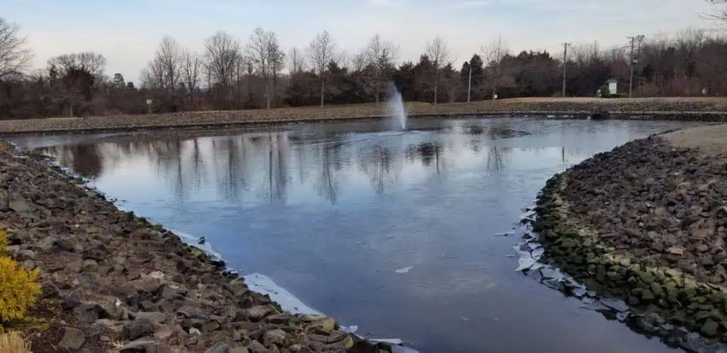 retention pond
