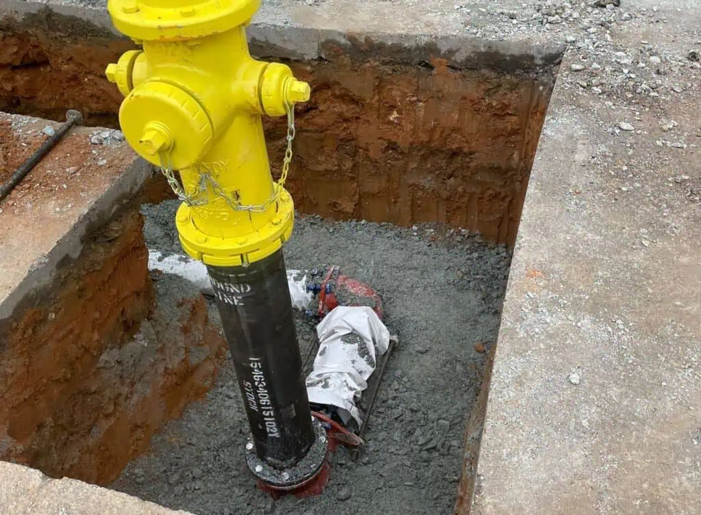 Water Line Connection