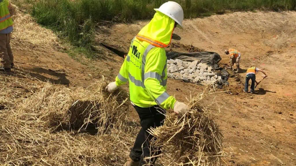 Muller Inc Temporary Seed & Straw Mulching Erosion Control Services