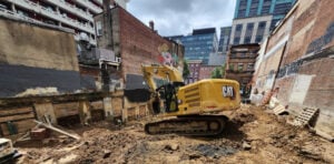 Muller Site Development Work at Downtown Urban Site