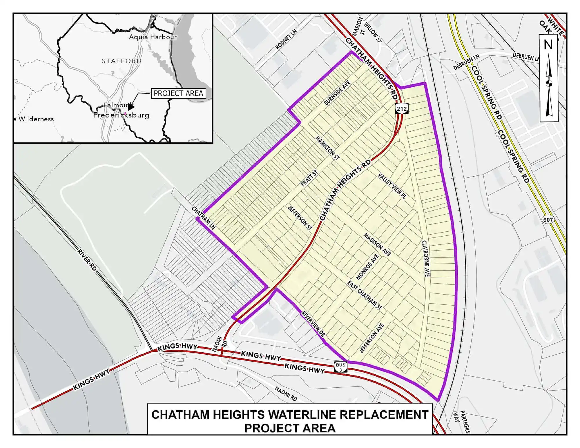 Pratt Street Waterline replacement project